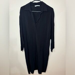 Vince Black Long Sleeve Dresss